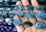 CNG7821 15.5 inches 13*18mm - 18*25mm faceted freeform apatite beads