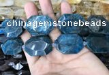 CNG7834 15.5 inches 22*30mm - 25*35mm faceted freeform apatite beads