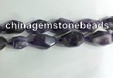 CNG7956 15.5 inches 15*25mm - 20*40mm nuggets smoky quartz beads