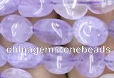 CNG8002 15.5 inches 6*8mm nuggets light lavender amethyst beads