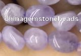 CNG8003 15.5 inches 6*8mm nuggets lavender amethyst beads