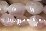 CNG8005 15.5 inches 6*8mm nuggets Madagascar rose quartz beads