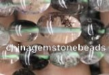 CNG8010 15.5 inches 6*8mm nuggets phantom quartz beads