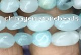 CNG8014 15.5 inches 6*8mm nuggets amazonite beads wholesale