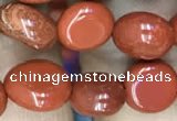 CNG8023 15.5 inches 6*8mm nuggets red jasper beads wholesale