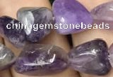 CNG8032 15.5 inches 8*10mm nuggets amethyst gemstone beads