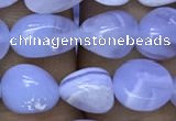 CNG8038 15.5 inches 8*10mm nuggets blue lace agate beads