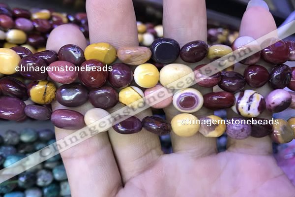 CNG8047 15.5 inches 8*10mm nuggets mookaite jasper beads