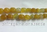 CNG8150 15.5 inches 10*14mm nuggets agate beads wholesale