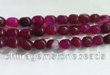 CNG8153 15.5 inches 10*14mm nuggets agate beads wholesale