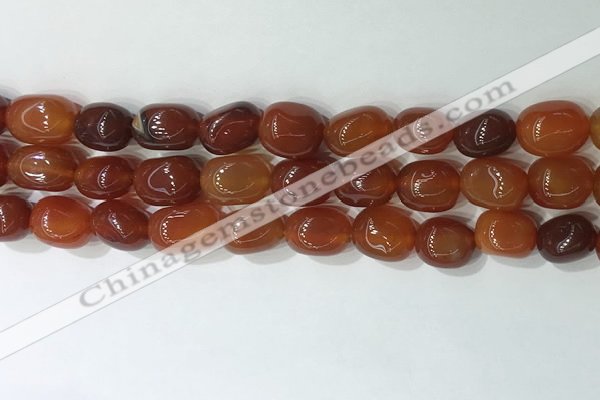 CNG8209 15.5 inches 12*16mm nuggets agate beads wholesale