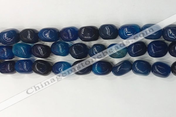 CNG8213 15.5 inches 12*16mm nuggets agate beads wholesale