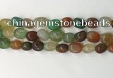 CNG8214 15.5 inches 12*16mm nuggets agate beads wholesale