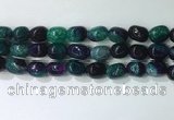 CNG8222 15.5 inches 12*16mm nuggets agate beads wholesale