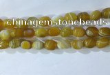 CNG8225 15.5 inches 12*16mm nuggets striped agate beads wholesale