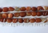 CNG8229 15.5 inches 12*16mm nuggets striped agate beads wholesale