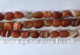 CNG8229 15.5 inches 12*16mm nuggets striped agate beads wholesale