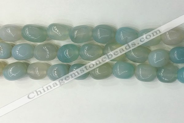 CNG8254 15.5 inches 13*18mm nuggets agate beads wholesale