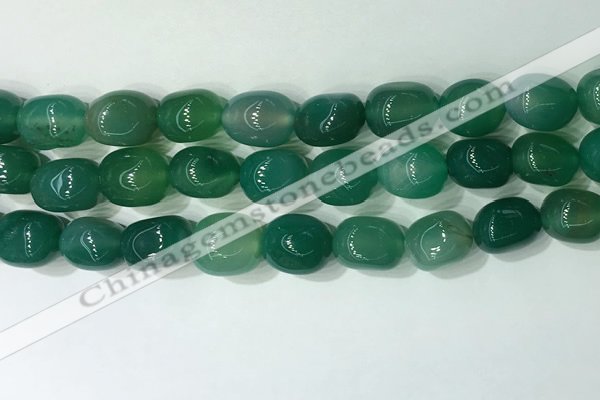 CNG8255 15.5 inches 13*18mm nuggets agate beads wholesale