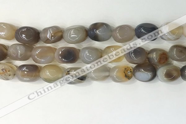 CNG8259 15.5 inches 13*18mm nuggets agate beads wholesale