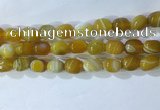 CNG8265 15.5 inches 13*18mm nuggets striped agate beads wholesale