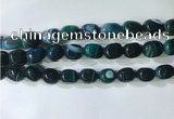 CNG8274 15.5 inches 13*18mm nuggets striped agate beads wholesale