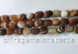 CNG8278 15.5 inches 13*18mm nuggets striped agate beads wholesale