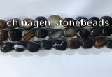 CNG8280 15.5 inches 13*18mm nuggets striped agate beads wholesale