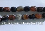 CNG8319 15.5 inches 15*20mm nuggets striped agate beads wholesale