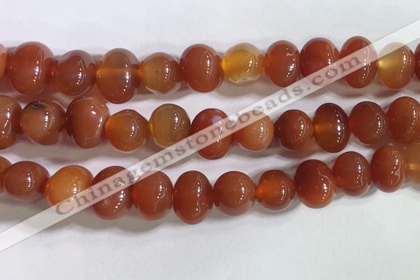 CNG8333 15.5 inches 10*12mm nuggets agate beads wholesale