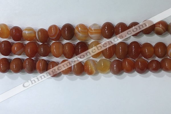 CNG8348 15.5 inches 10*12mm nuggets striped agate beads wholesale