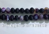 CNG8381 15.5 inches 12*16mm nuggets striped agate beads wholesale