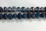 CNG8384 15.5 inches 12*16mm nuggets striped agate beads wholesale
