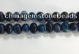 CNG8384 15.5 inches 12*16mm nuggets striped agate beads wholesale