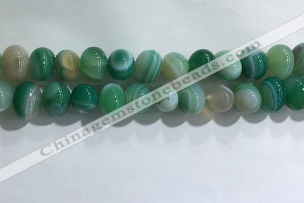 CNG8385 15.5 inches 12*16mm nuggets striped agate beads wholesale