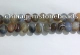 CNG8387 15.5 inches 12*16mm nuggets striped agate beads wholesale