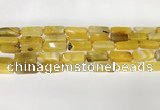 CNG8396 15.5 inches 8*18mm - 10*25mm freeform agate beads