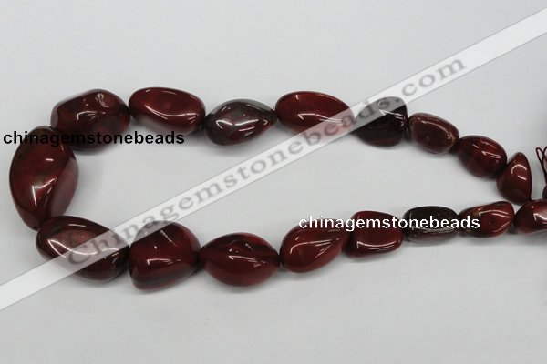 CNG84 15.5 inches 10*16mm - 20*30mm nuggets brecciated jasper beads