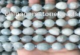 CNG8510 15.5 inches 10*12mm - 11*15mm faceted nuggets aquamarine beads