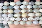 CNG8513 15.5 inches 10*12mm - 11*16mm faceted nuggets aquamarine beads