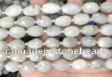 CNG8531 15.5 inches 9*12mm - 10*14mm faceted nuggets aquamarine beads