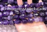 CNG8581 13*18mm - 15*20mm faceted nuggets amethyst beads