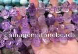 CNG8592 12*16mm - 13*18mm faceted nuggets ametrine beads