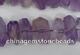 CNG861 15.5 inches 10*14mm – 13*20mm faceted nuggets amethyst beads