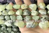 CNG8663 12*16mm - 18*25mm nuggets green rutilated quartz beads