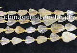 CNG8678 15.5 inches 12*14mm - 20*23mm freeform citrine beads
