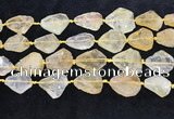 CNG8679 15.5 inches 15*20mm - 23*30mm freeform citrine beads