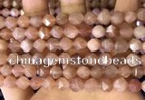 CNG8753 15.5 inches 8mm faceted nuggets moonstone beads wholesale