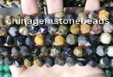 CNG8777 15 inches 8mm faceted nuggets jasper gemstone beads