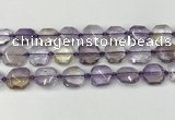 CNG8801 15.5 inches 16mm - 20mm faceted freeform ametrine beads